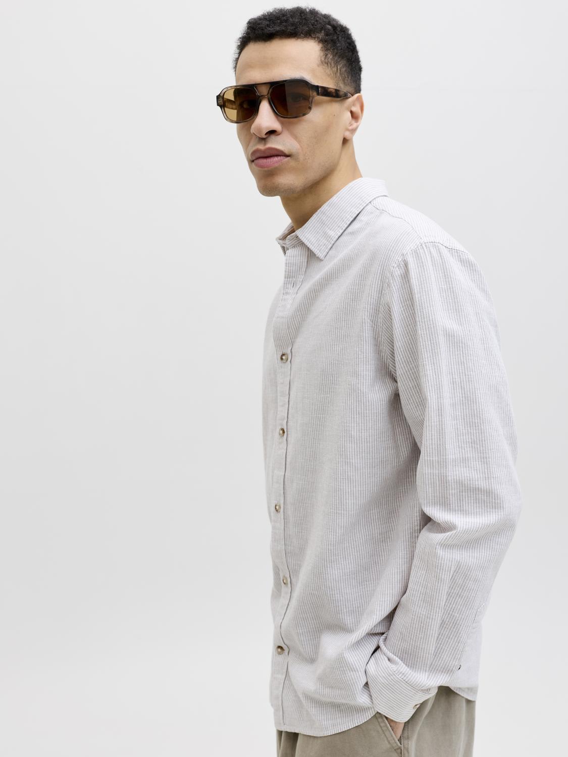 JJESUMMER LINEN BLEND SHIRT