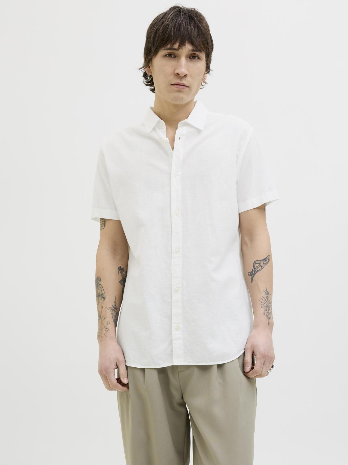 JJEBREEZE LINEN BLEND SHIRT