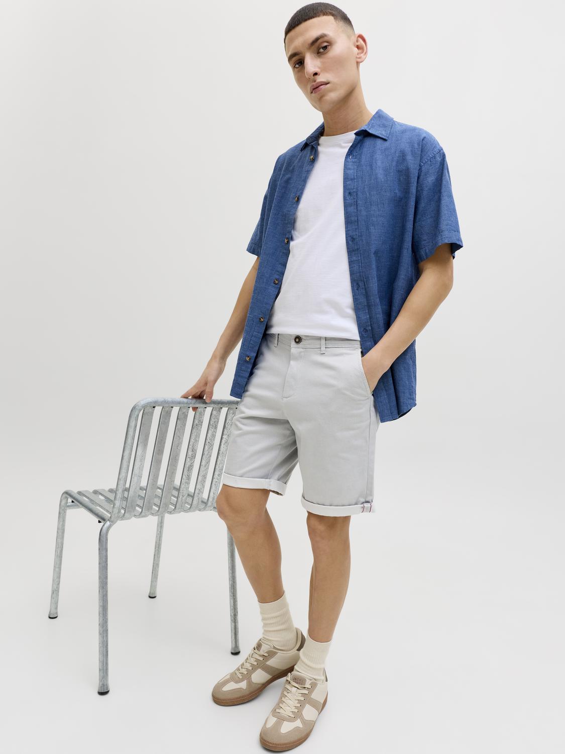 JPSTBOWIE PRINTED CHINO SHORTS