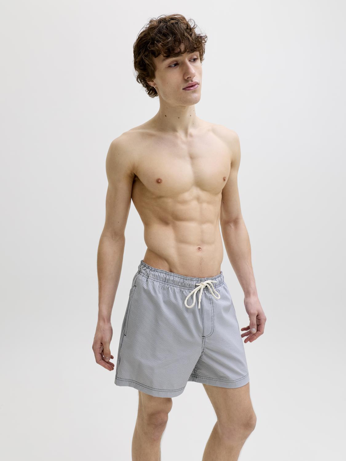 JPSTMAUI OCEAN SEERSUCKER SWIM SHORTS