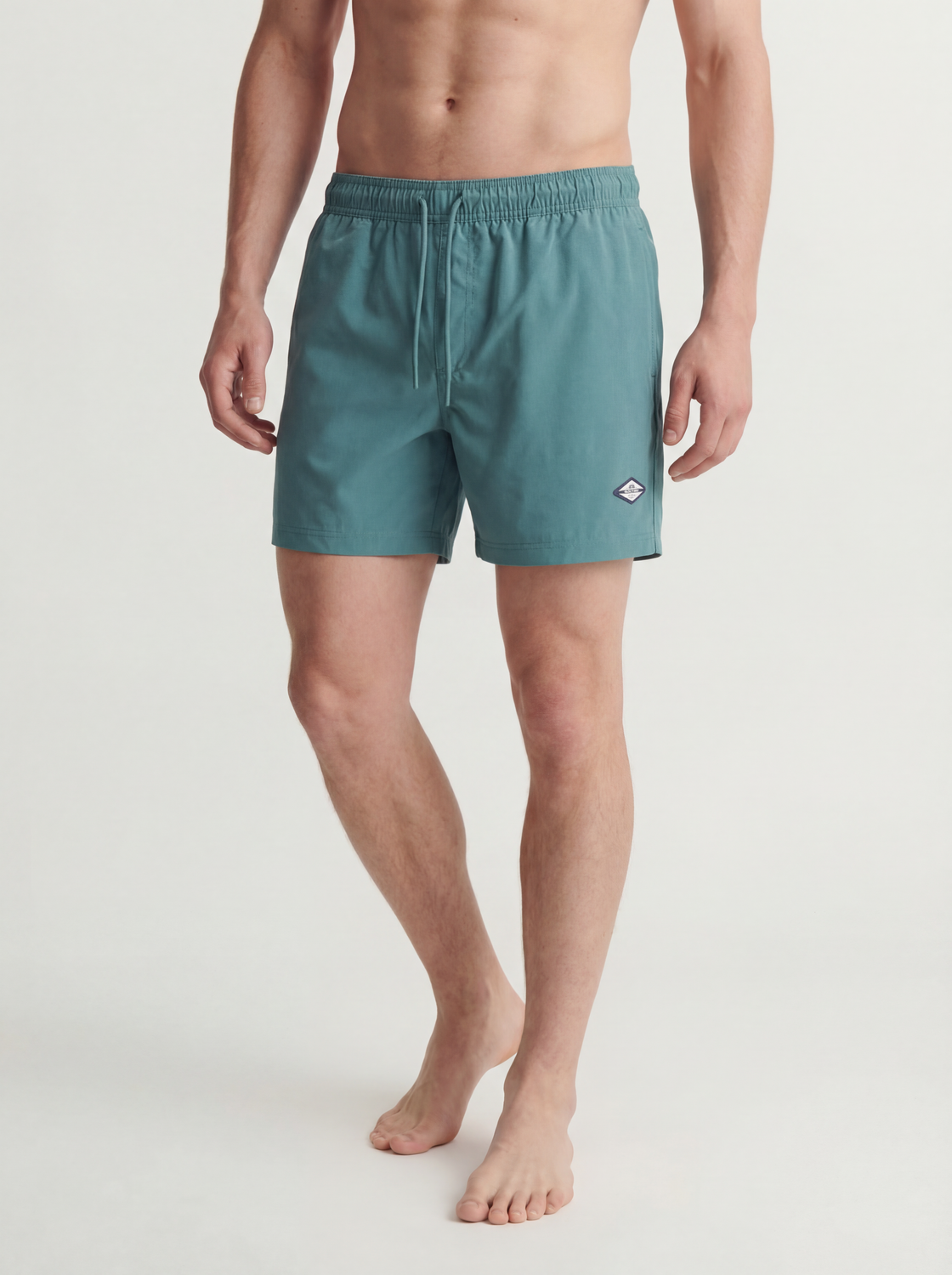 JPSTMAUI TROPIC SOLID SWIM SHORTS