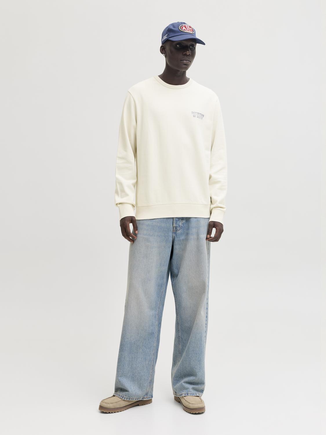 JJEDETROIT ESSENTIAL CREW SWEATSHIRT