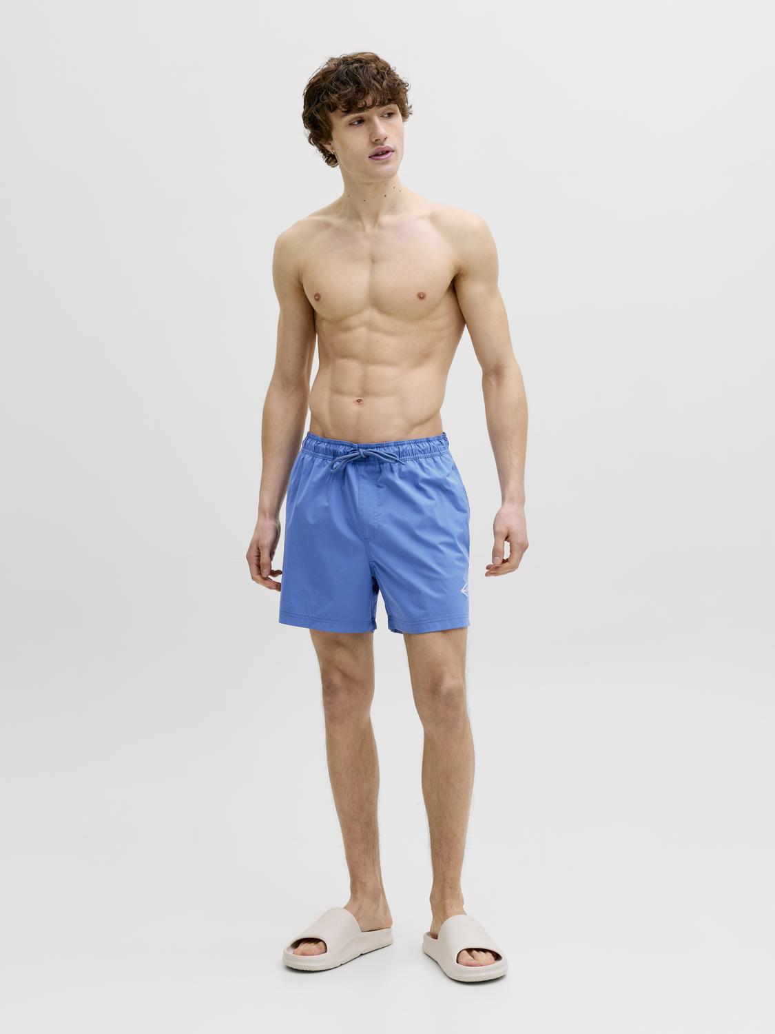 JPSTMAUI TROPIC SOLID SWIM SHORTS